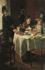 Клод Моне Завтрак. 1868г
